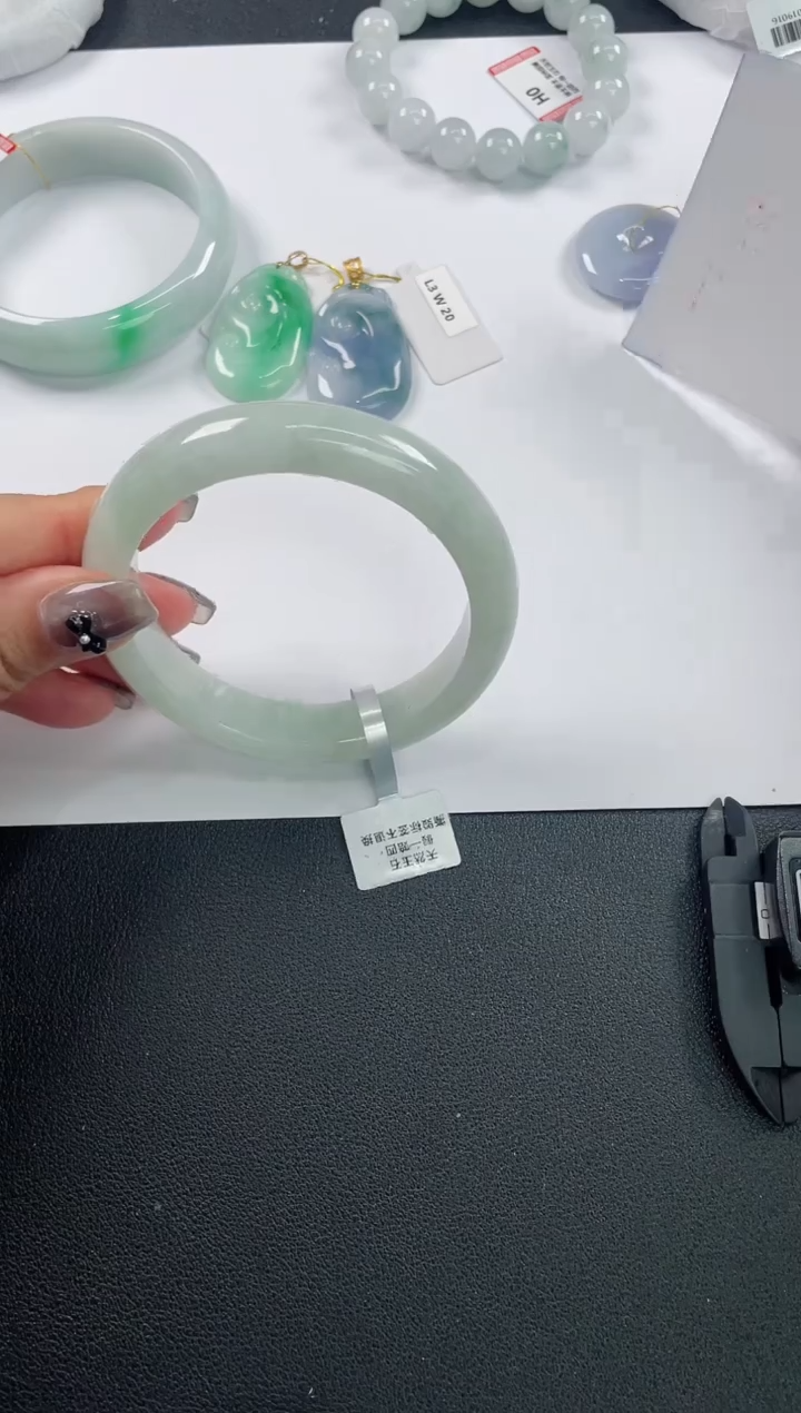未镶嵌手镯翡翠基地发货H8989 59+
