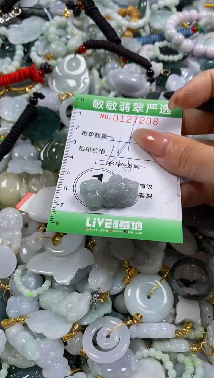 【闪购商品】翡翠颈饰未镶嵌闪购0127208