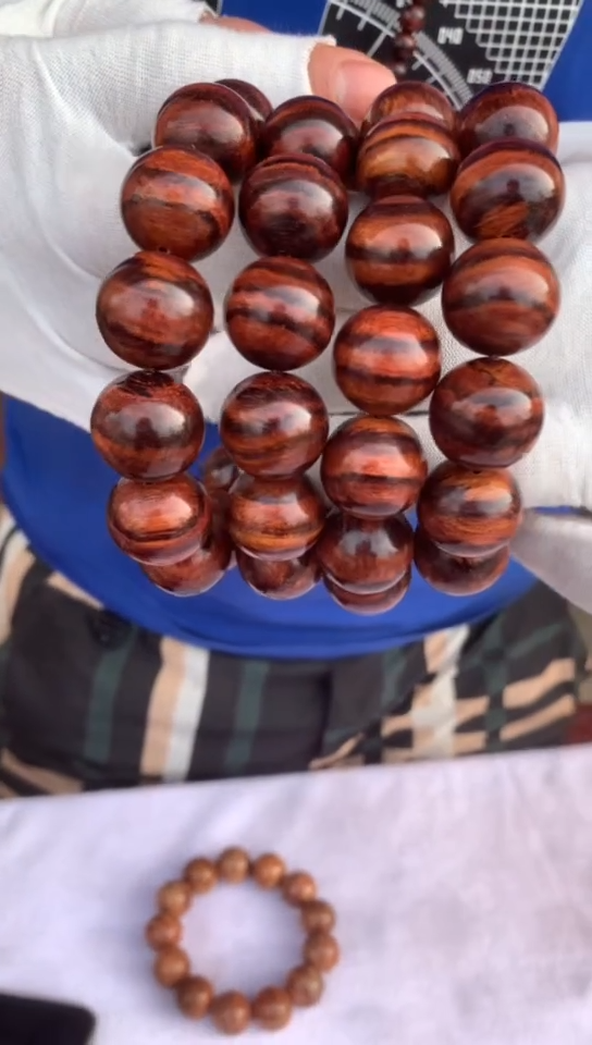 手串黄花梨/降香黄檀海南黄花梨1.8x13定制