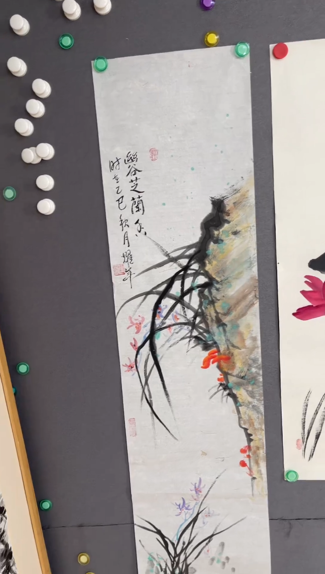 国画国画山水花鸟作品