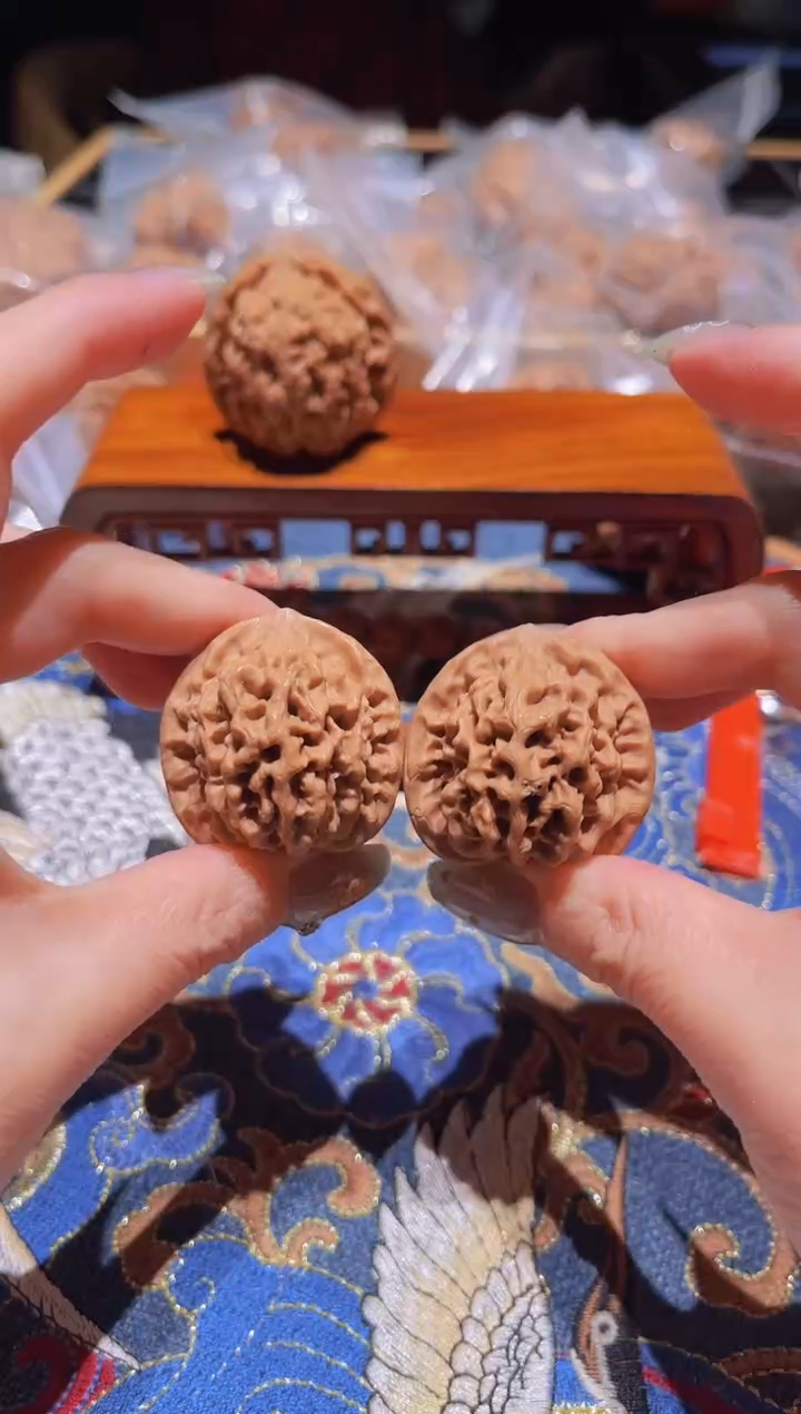 把件文玩核桃022 秦闷34