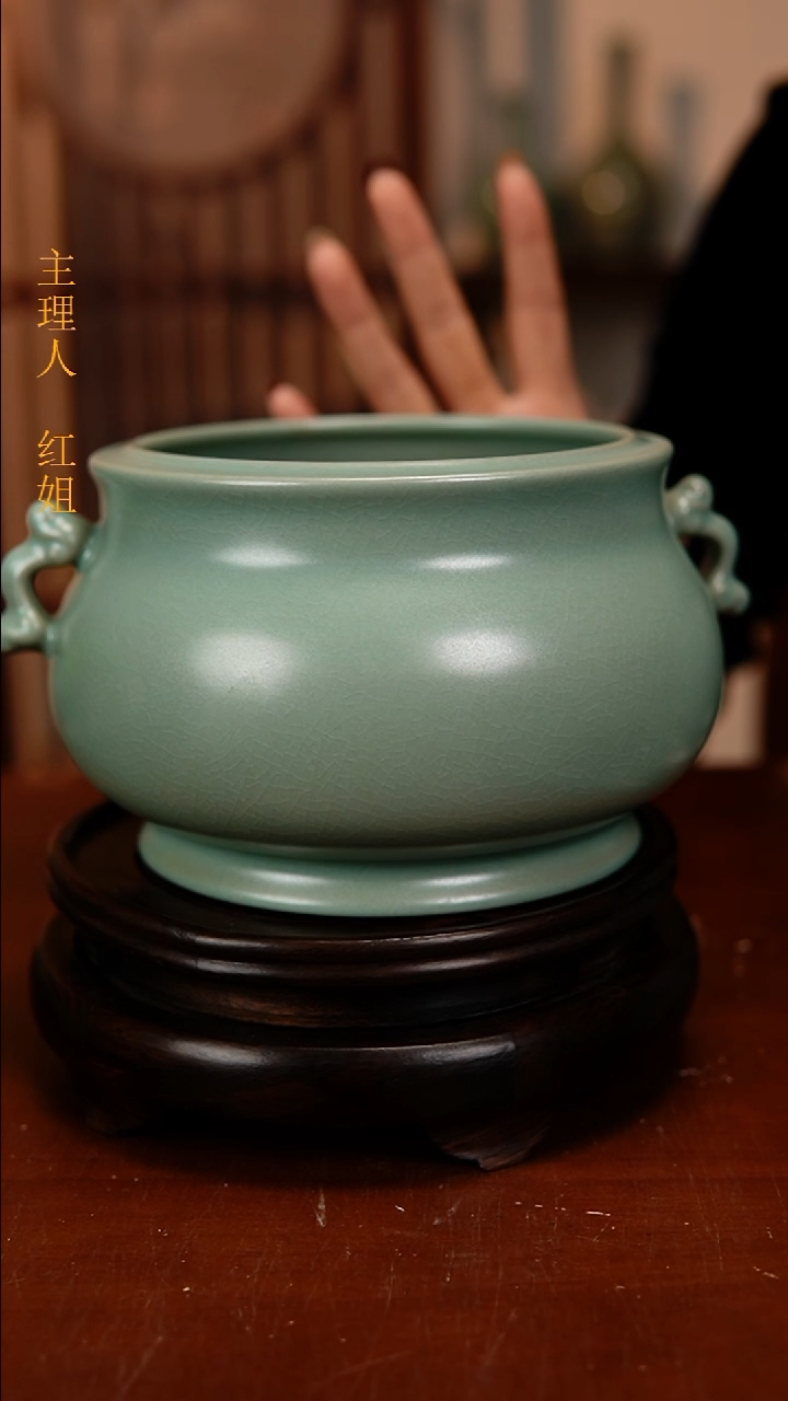 瓷片原产地原矿釉汝瓷