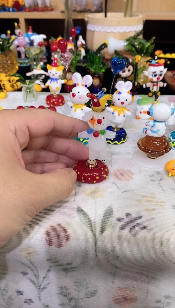 琉璃手工艺品转转狗