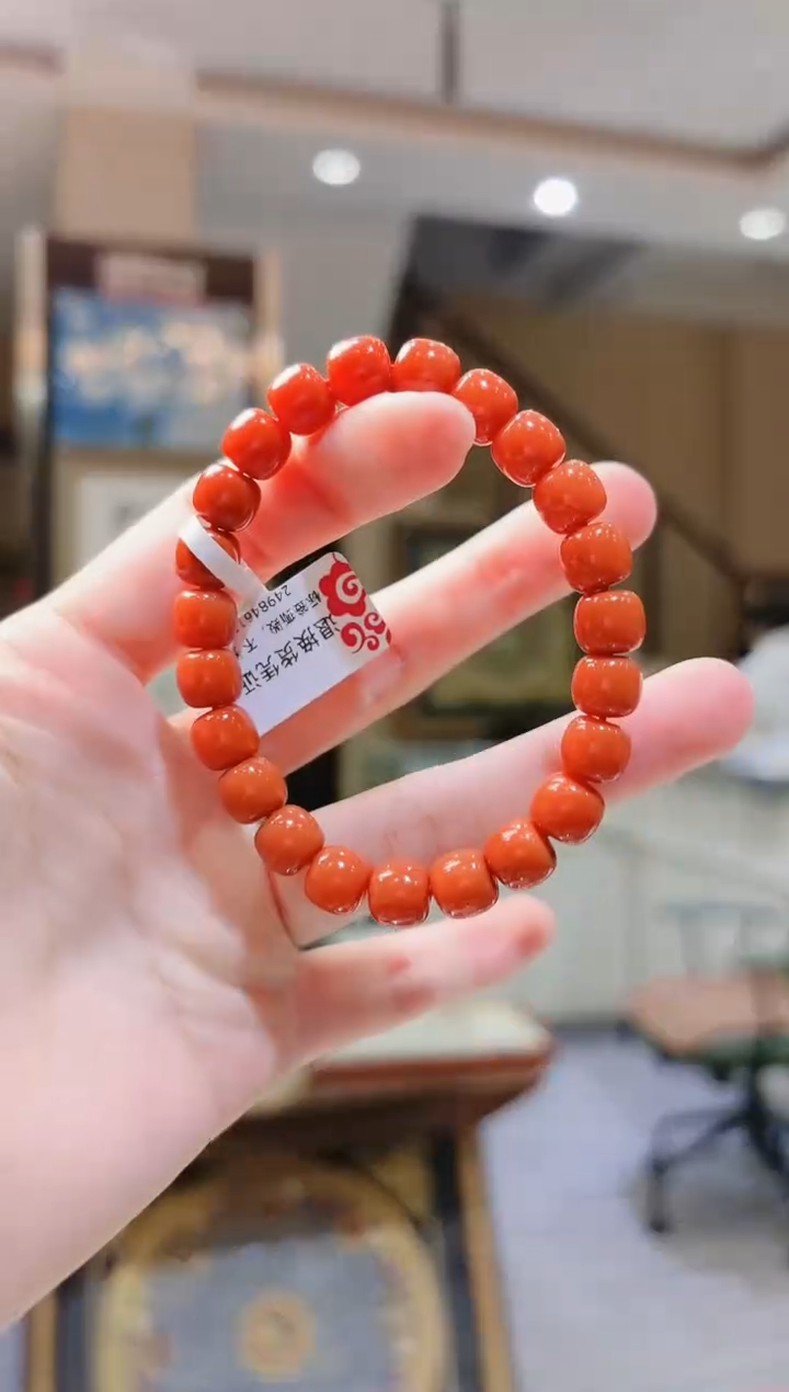 【闪购商品】南红玛瑙手串未镶嵌老型南红手串8.3