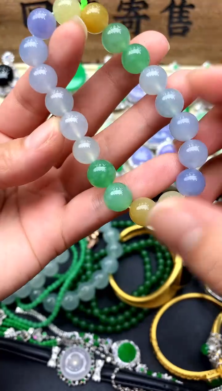 【闪购商品】翡翠手串未镶嵌445-中国好珍宝