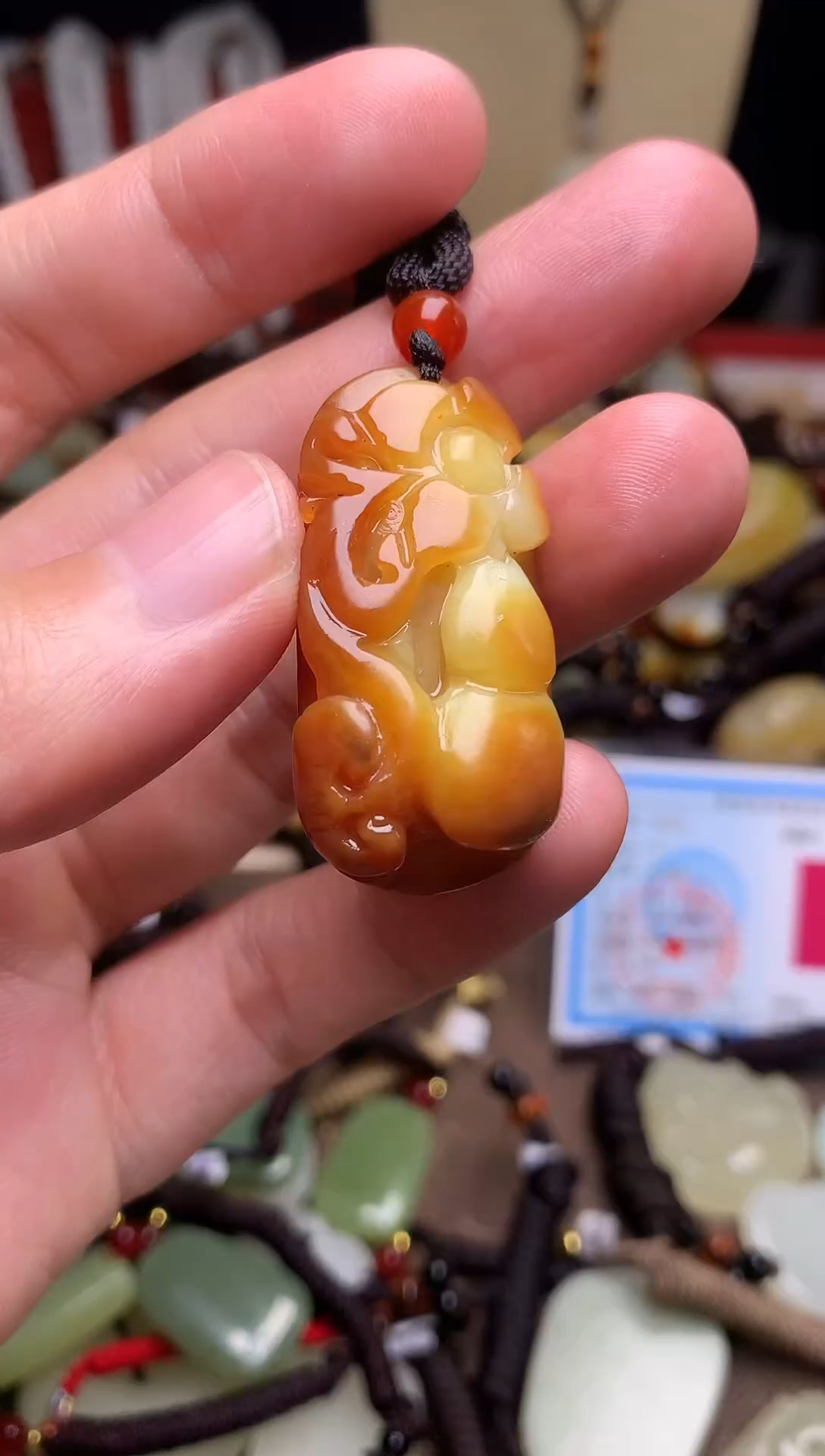 颈饰未镶嵌和田玉新疆料青海料清水和田玉吊坠