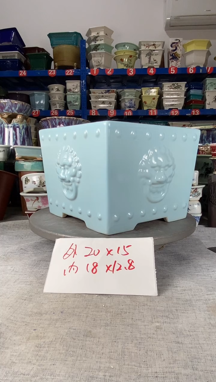 无*谓1826一只四方花盆