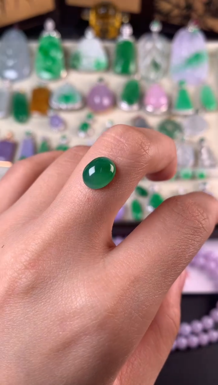 未镶嵌定制翡翠裸石（镶嵌定制）