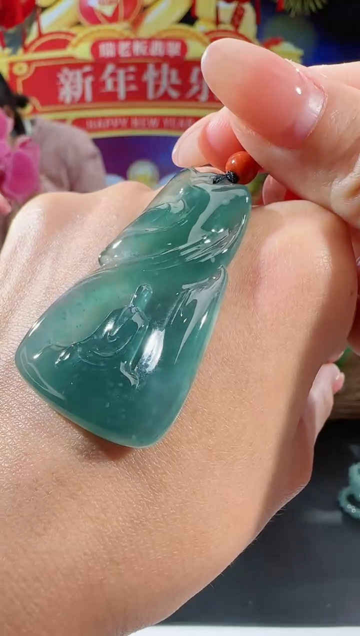 【闪购商品】翡翠吊坠(不含链)未镶嵌悟道多样性发一