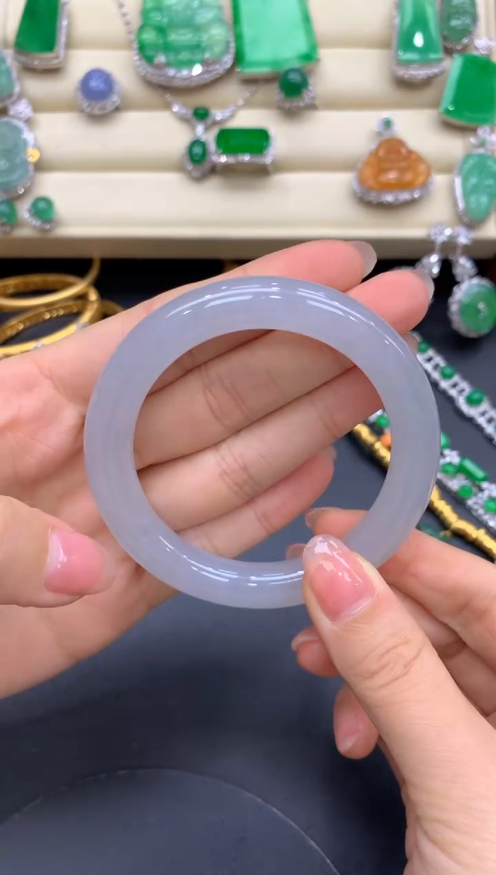 【闪购商品】翡翠手镯未镶嵌716-中国好珍宝