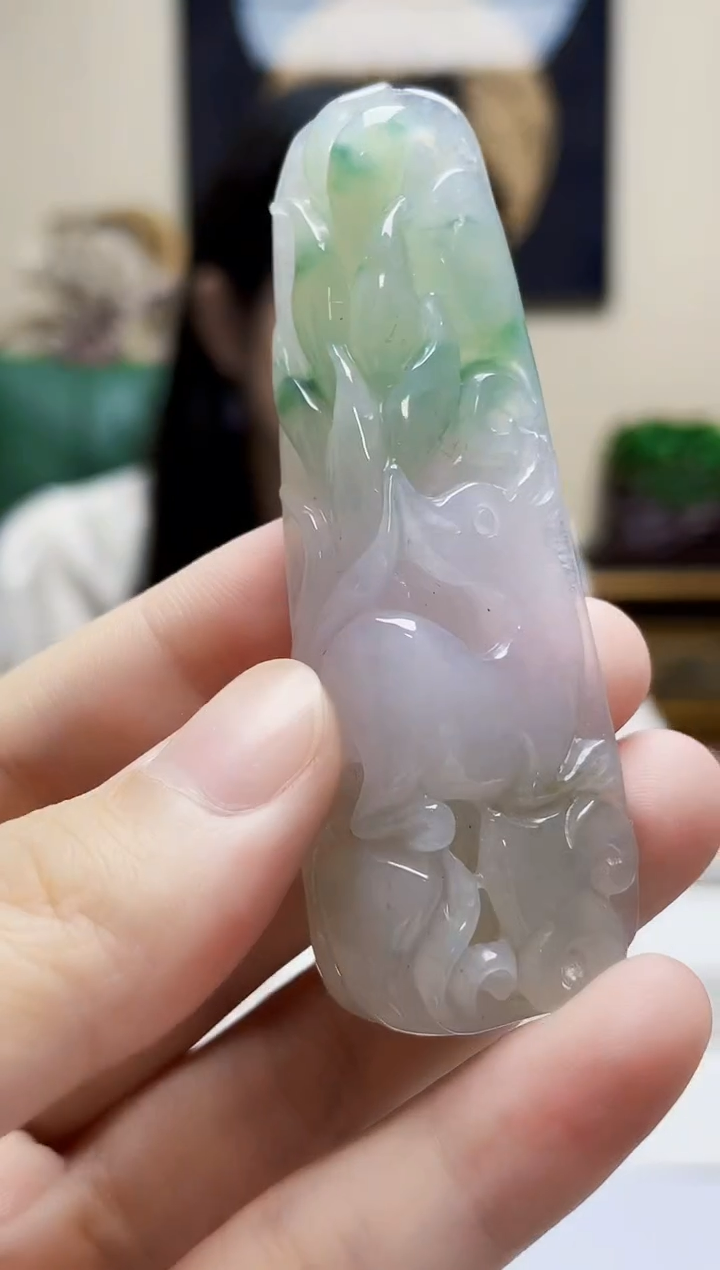 未镶嵌定制翡翠吊坠196