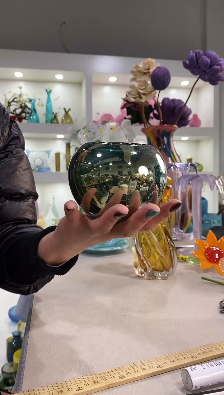 彤****r慕忆家手作琉璃花瓶