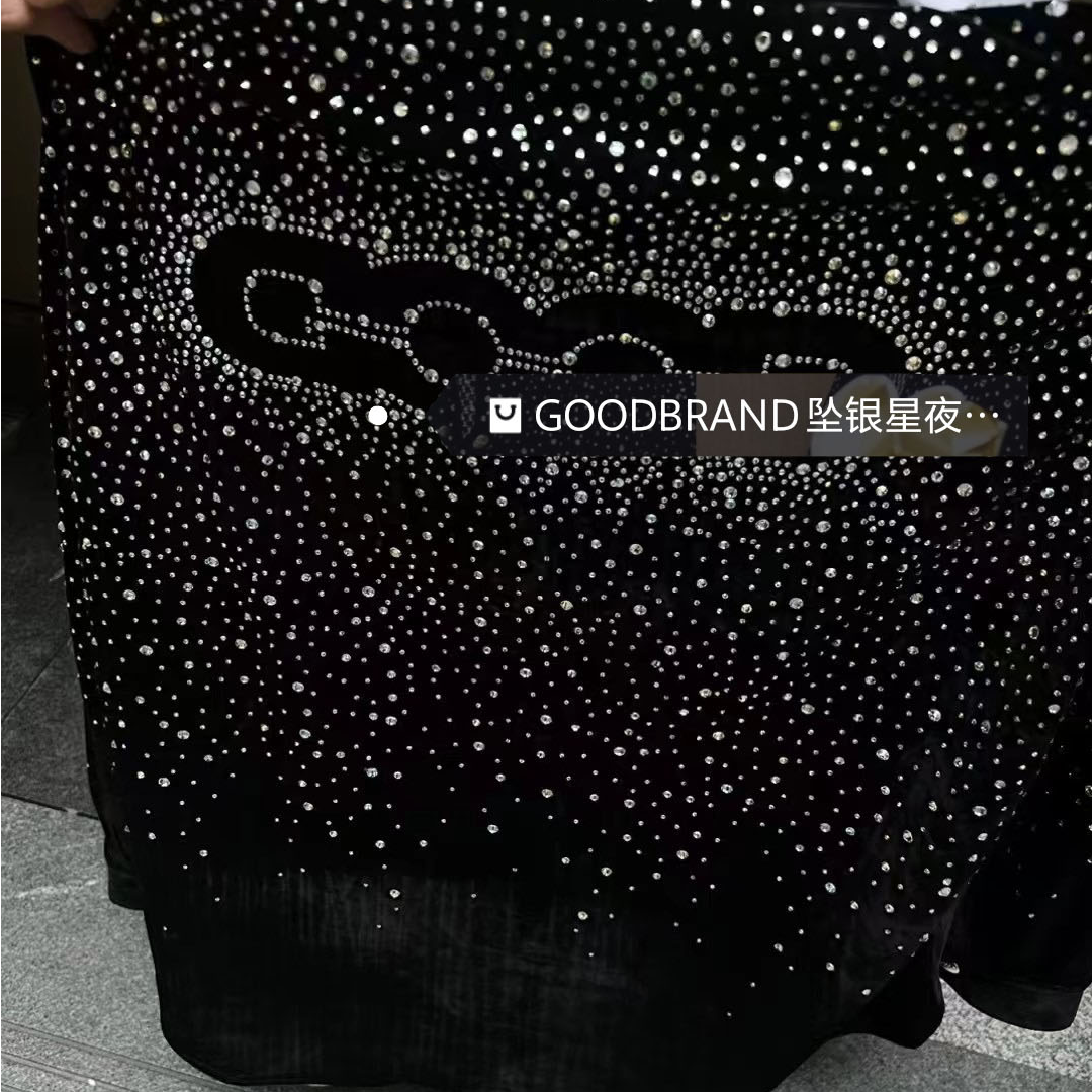 【鹭卓同款】GOODBRAND 坠银星夜轻奢时尚满钻夹克外套 男女同款