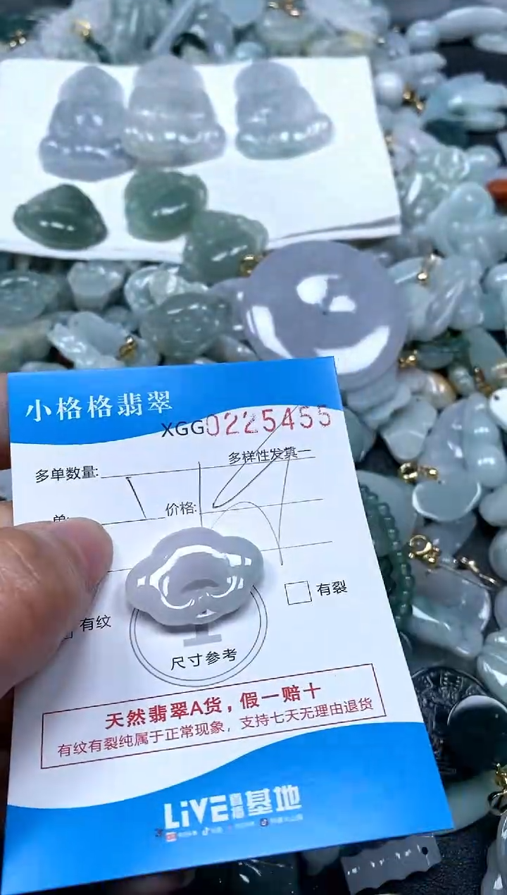 【闪购商品】翡翠颈饰未镶嵌闪购商品0225455