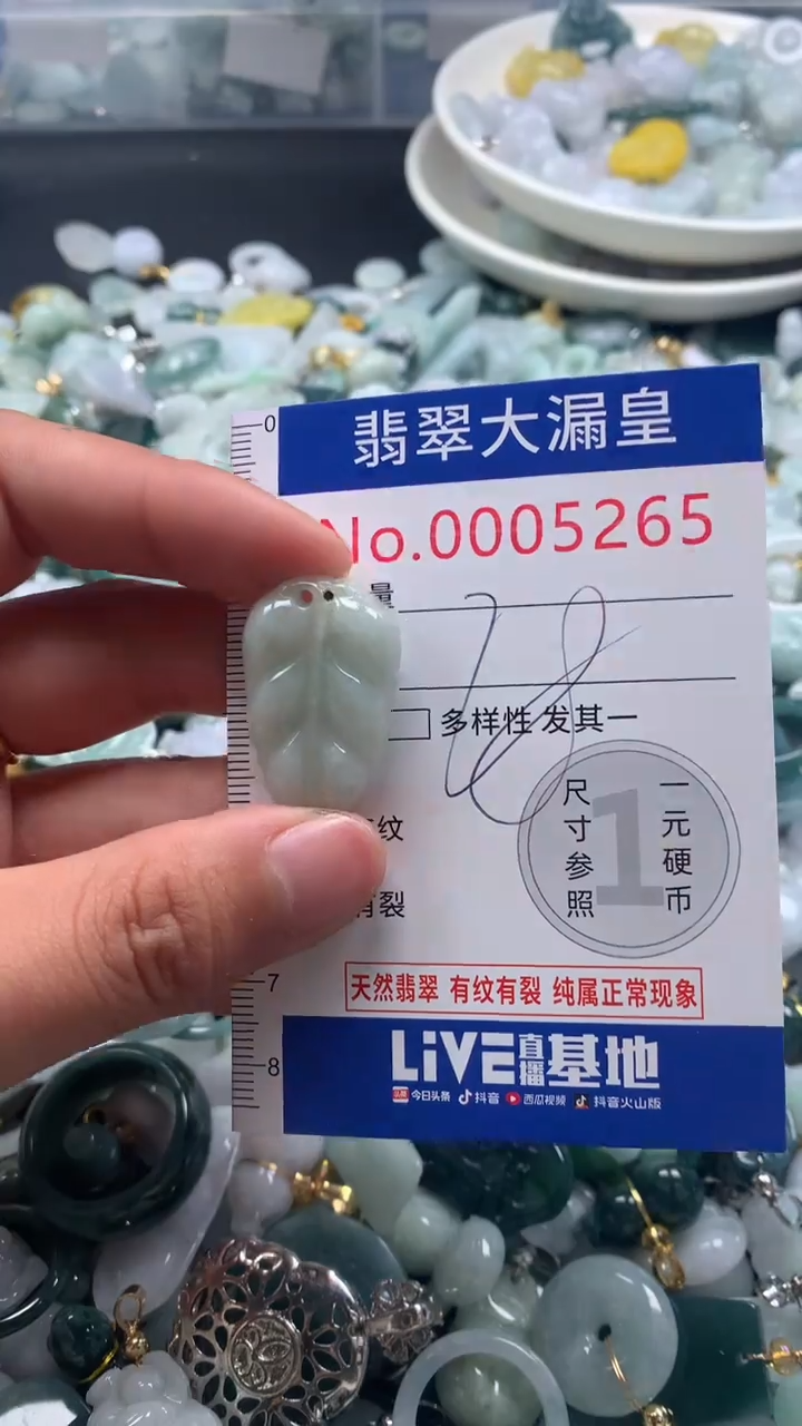 【闪购商品】翡翠吊坠(不含链)未镶嵌5265