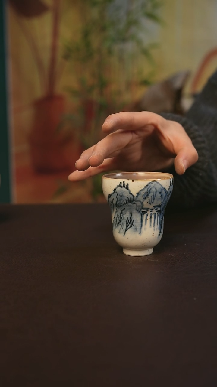 【闪购商品】景德镇陶瓷杯碗柴烧多人