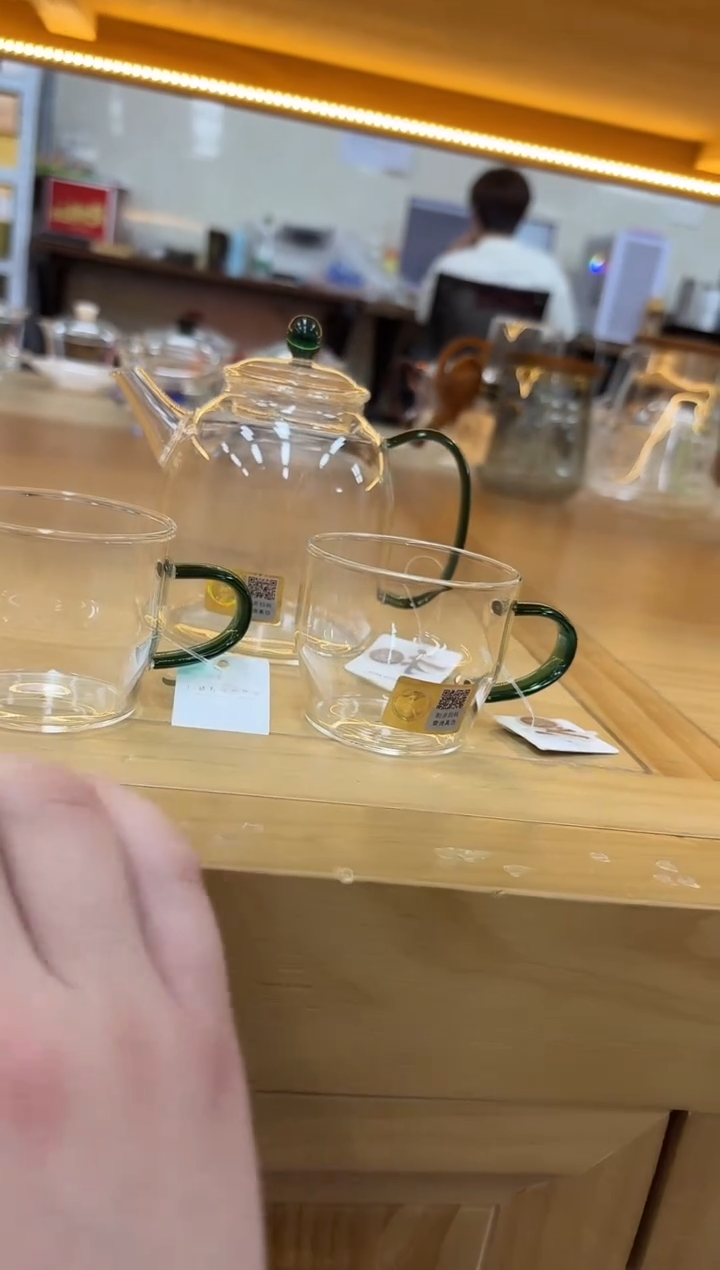 禾器宴辰壶墨绿+禾器清尚墨绿一个装*2