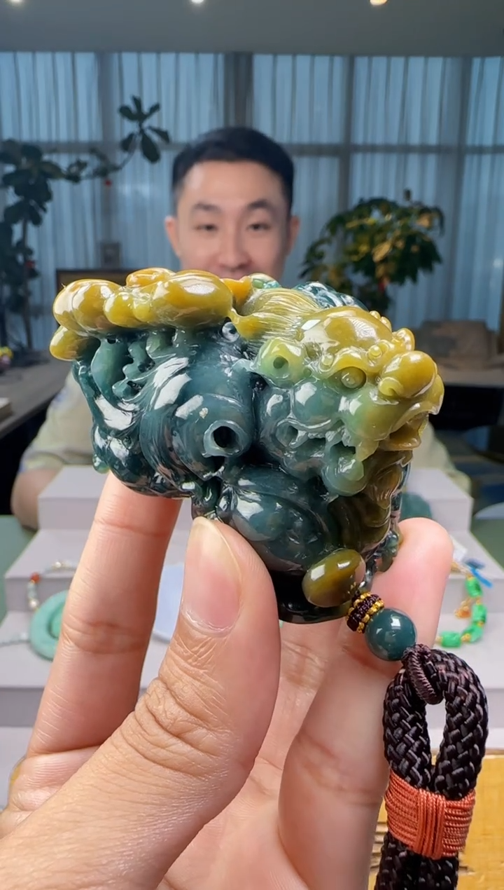 未镶嵌把件翡翠配底座XM@@960Q7J04210