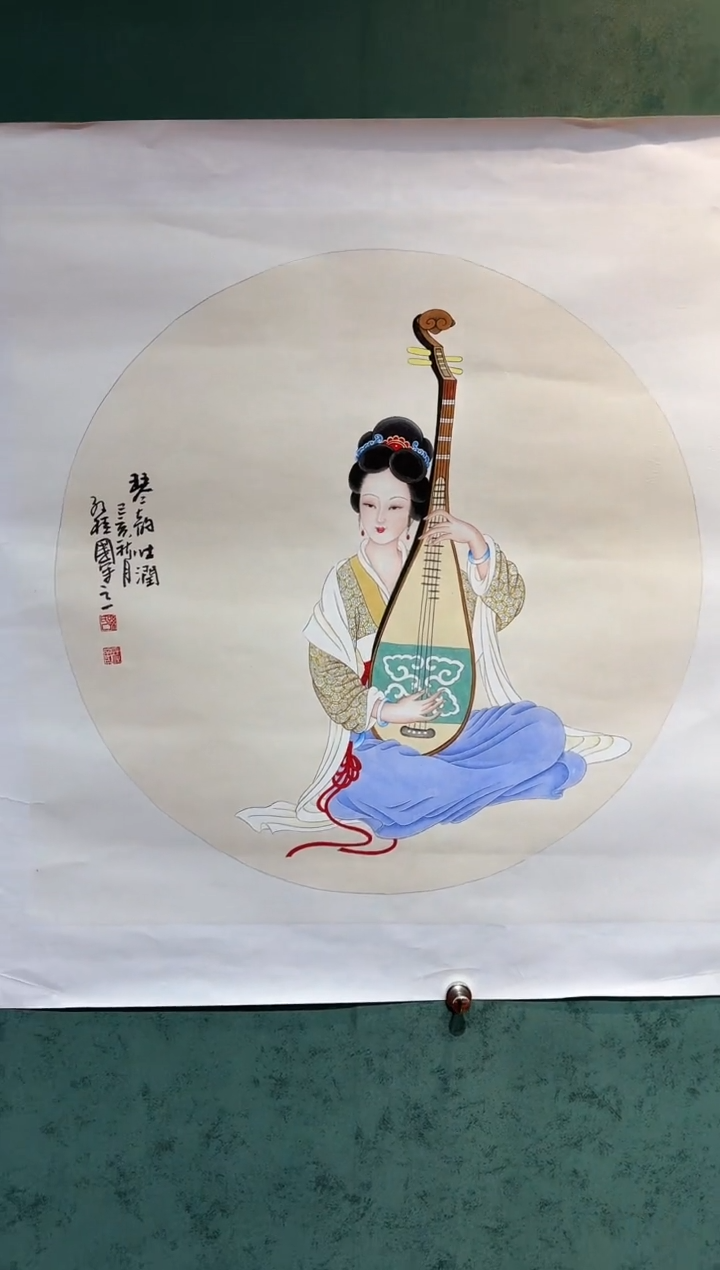 【闪购商品】国画孙桂国老师字画，带亲笔合影证书26-13