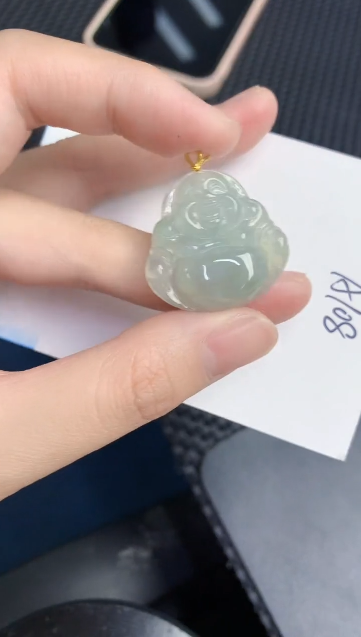 【闪购商品】翡翠颈饰18K金镶嵌000000000