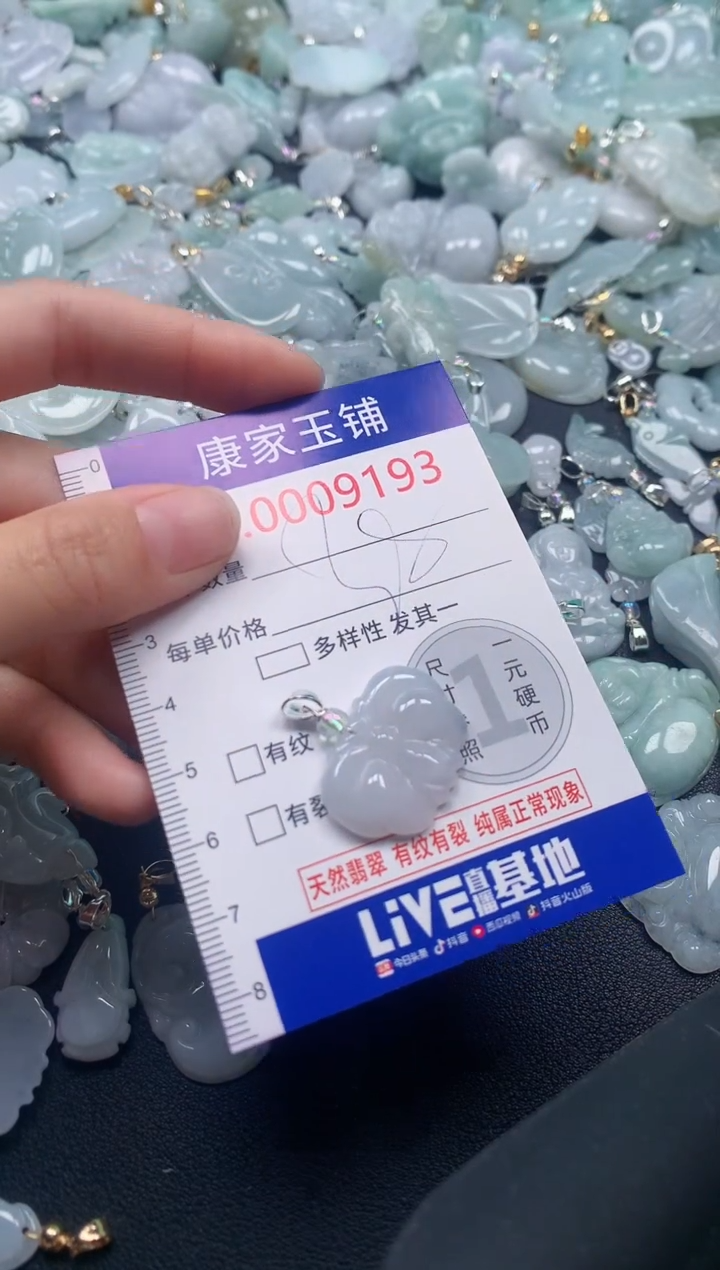 颈饰未镶嵌翡翠9193