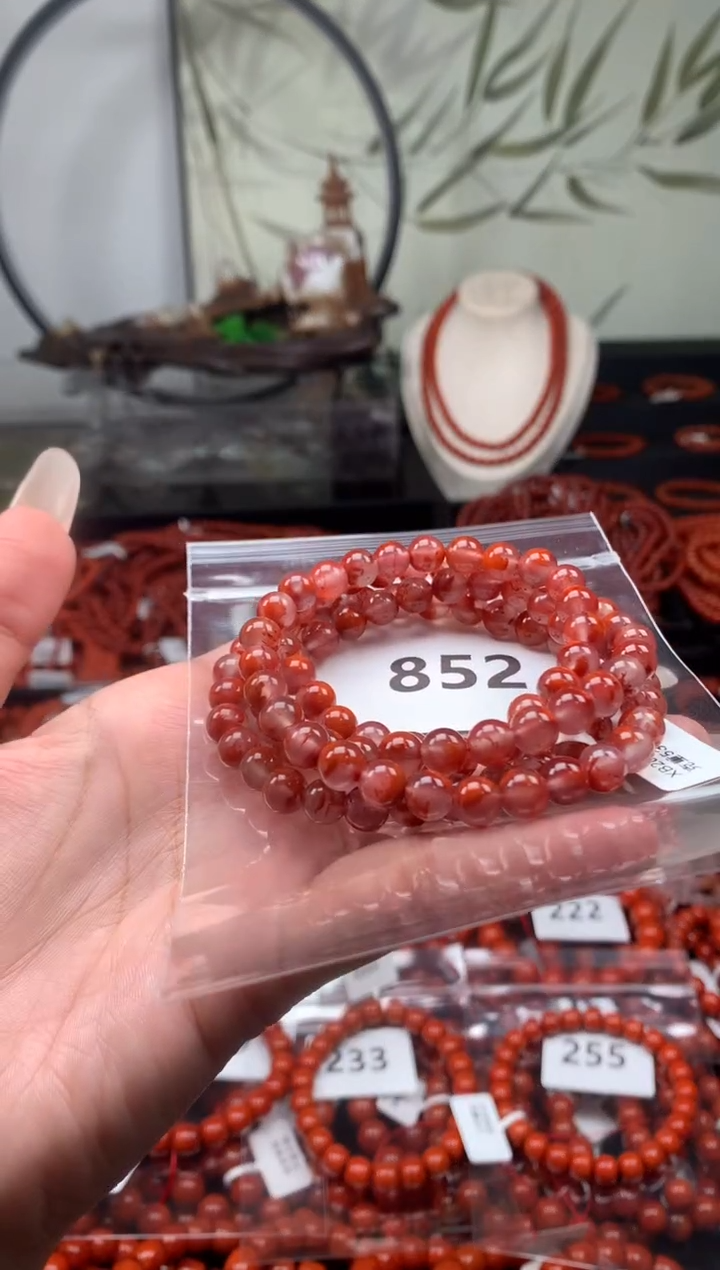 【闪购商品】南红玛瑙手串未镶嵌852-7.1mm