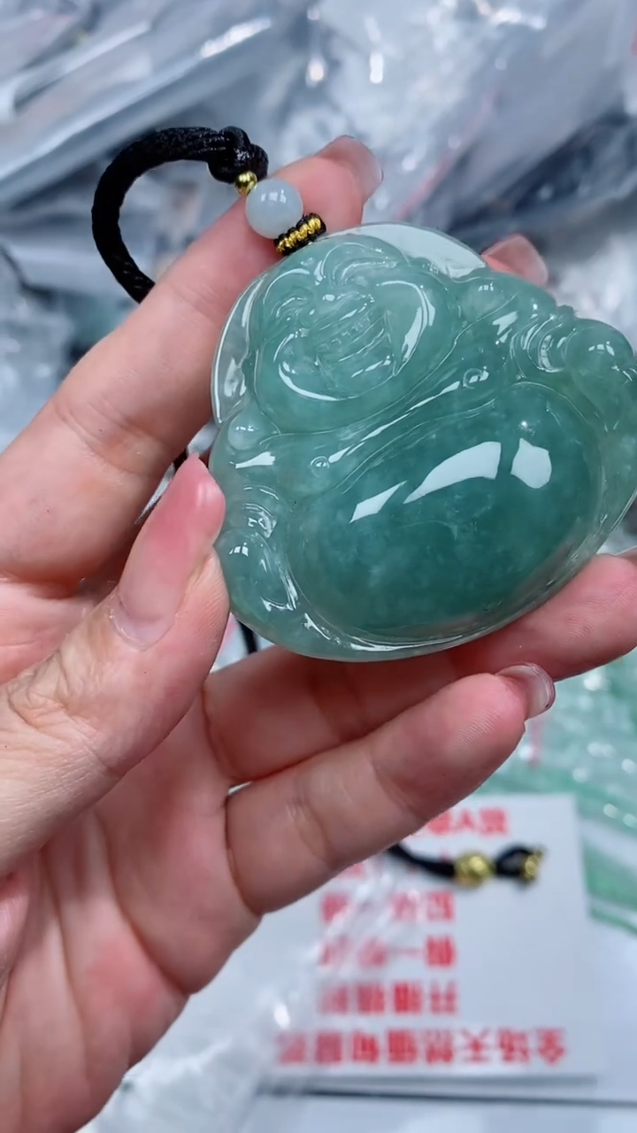 翡翠未镶嵌颈饰吊坠