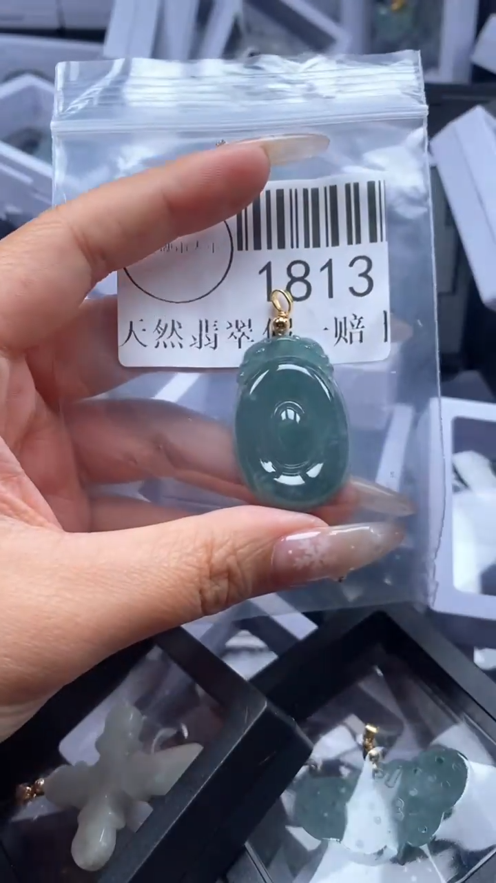 颈饰未镶嵌翡翠1813