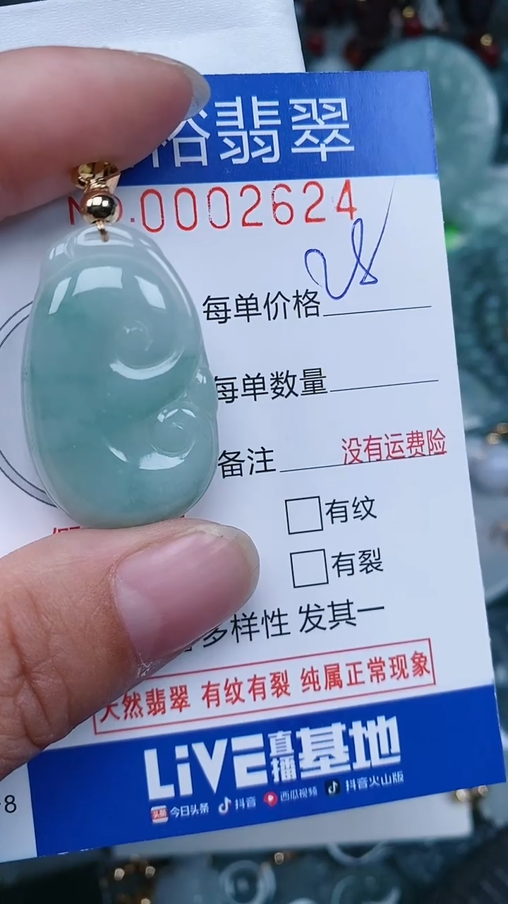 【闪购商品】翡翠颈饰未镶嵌...0002624