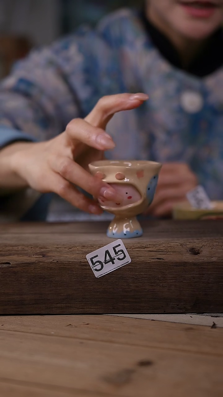 【闪购商品】瓷片手绘·杯/设计师 xudu 款