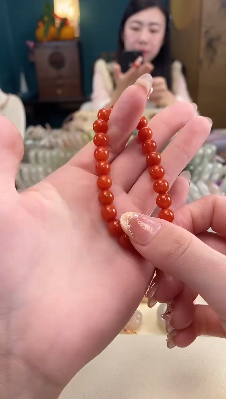 【闪购商品】南红玛瑙手串未镶嵌手串