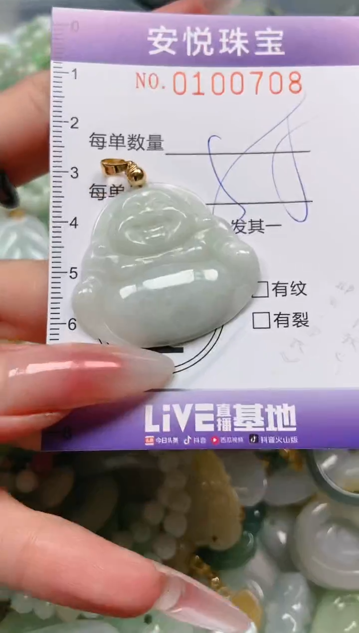 【闪购商品】翡翠颈饰未镶嵌闪购0100708