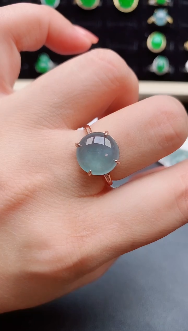 【闪购商品】翡翠戒指银S925镶嵌121212