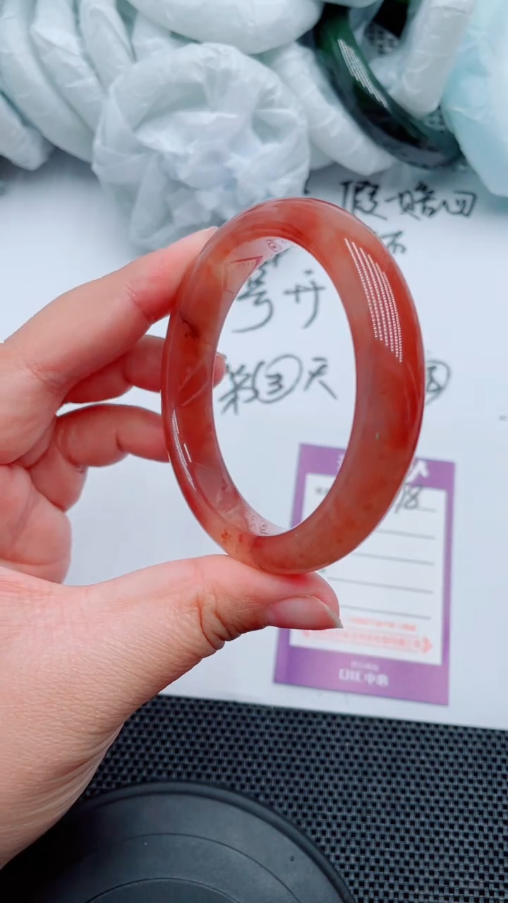 【闪购商品】石英质玉手镯未镶嵌C78-55-56