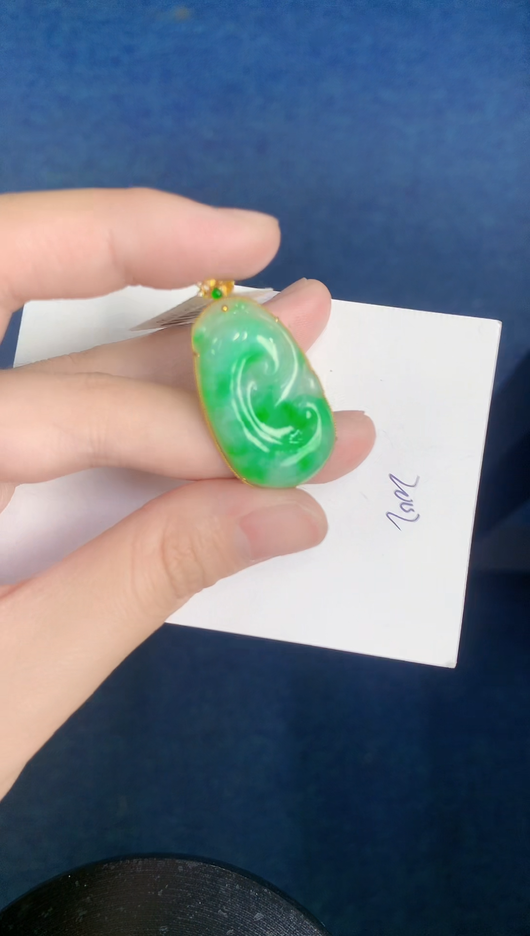 【闪购商品】翡翠颈饰18K金镶嵌000000000
