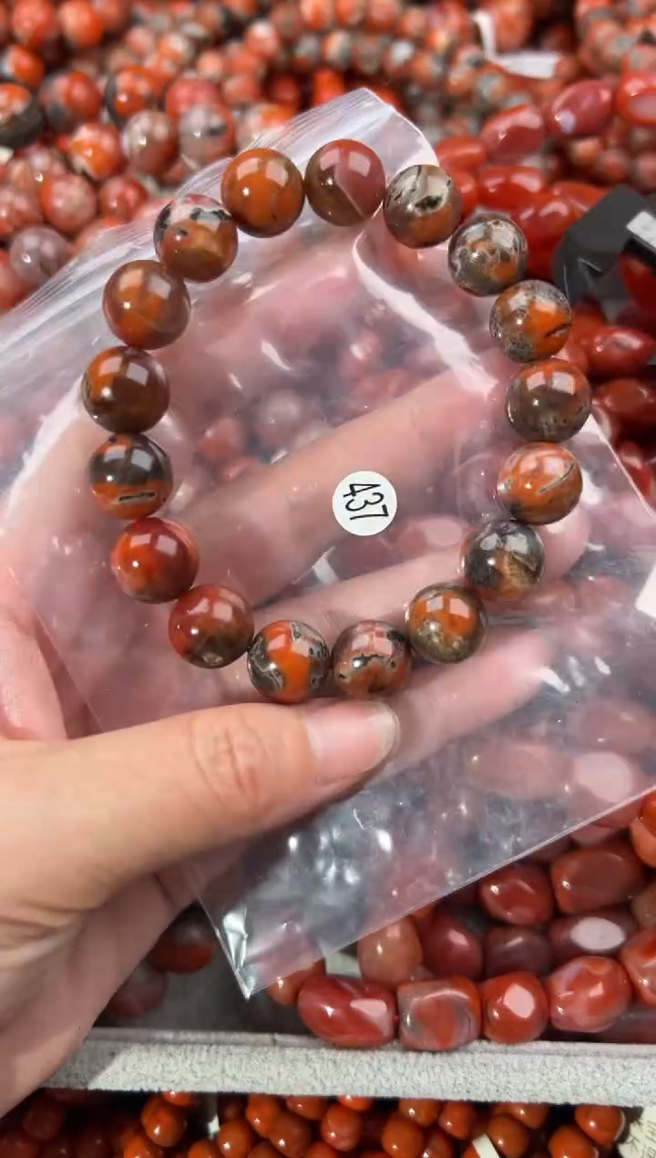 未镶嵌手串南红玛瑙12+