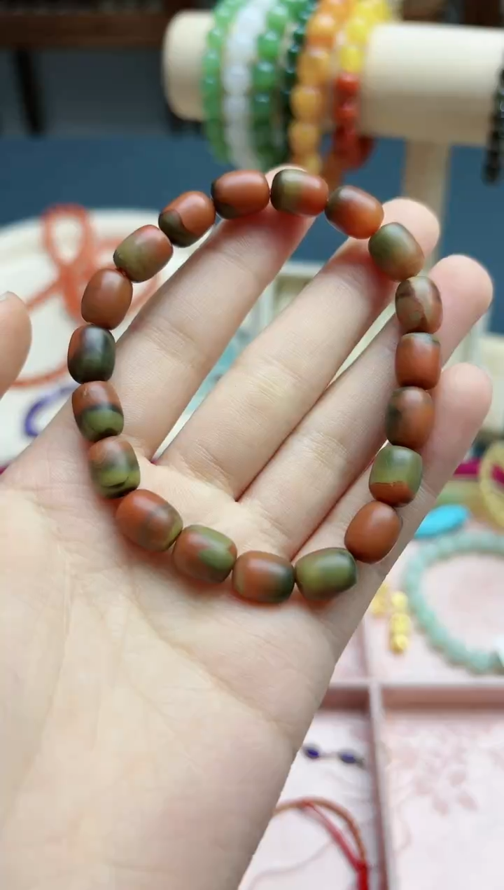 【闪购商品】南红玛瑙手串未镶嵌包浆南红手串*1 JYD