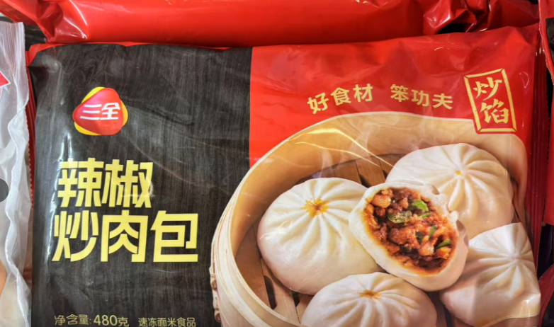 三全 辣椒炒肉包480g/袋