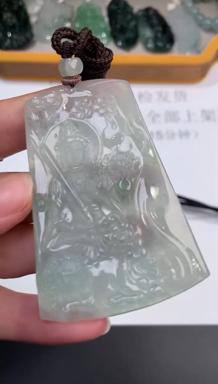 未镶嵌挂件翡翠373990   多人