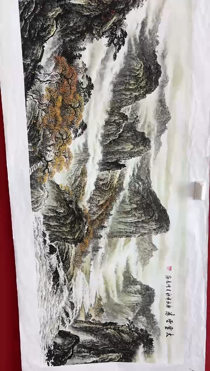 言贤书画年画年画A3