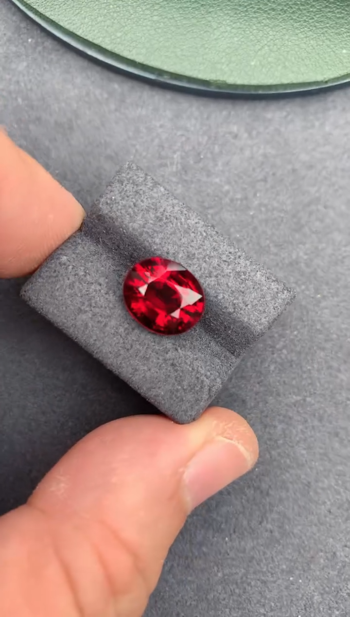 【闪购商品】碧玺裸石未镶嵌4ct  卢比来碧玺