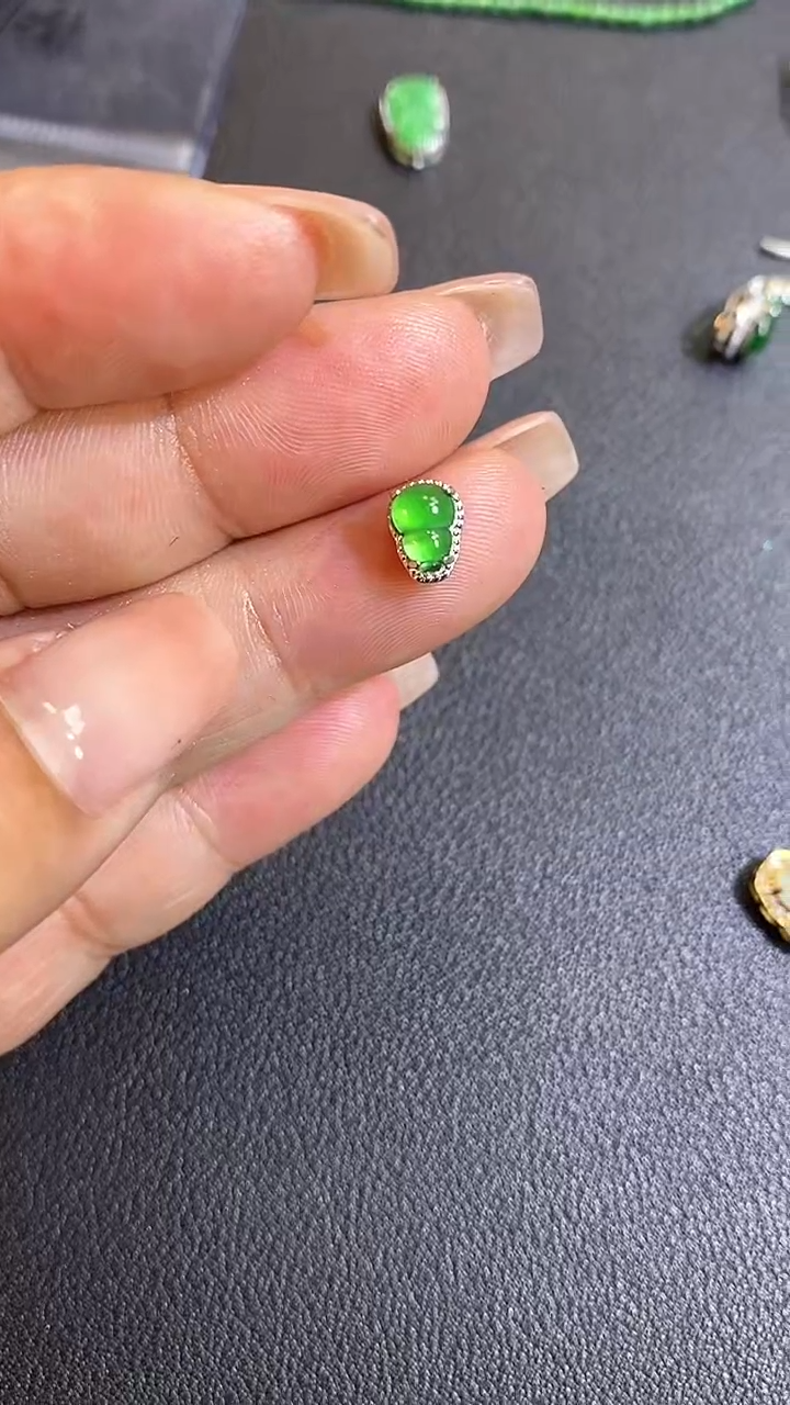 【闪购商品】翡翠吊坠(不含链)银S925镶嵌1