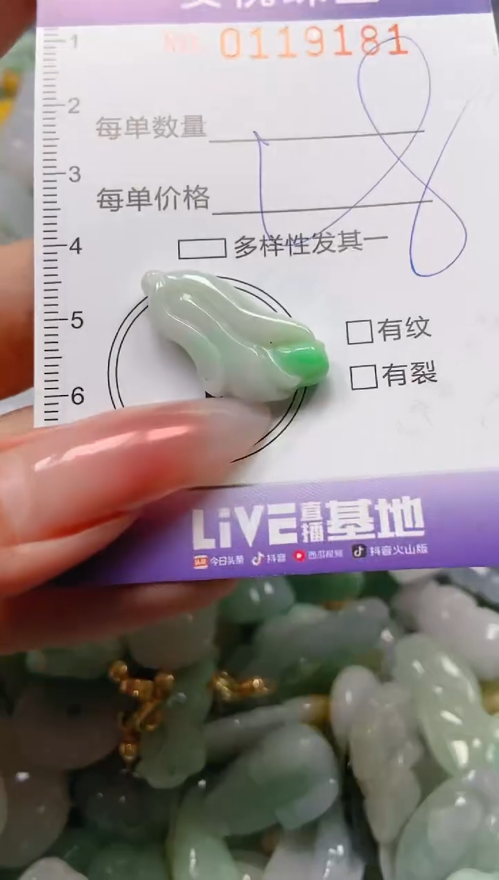 【闪购商品】翡翠颈饰未镶嵌闪购0119181