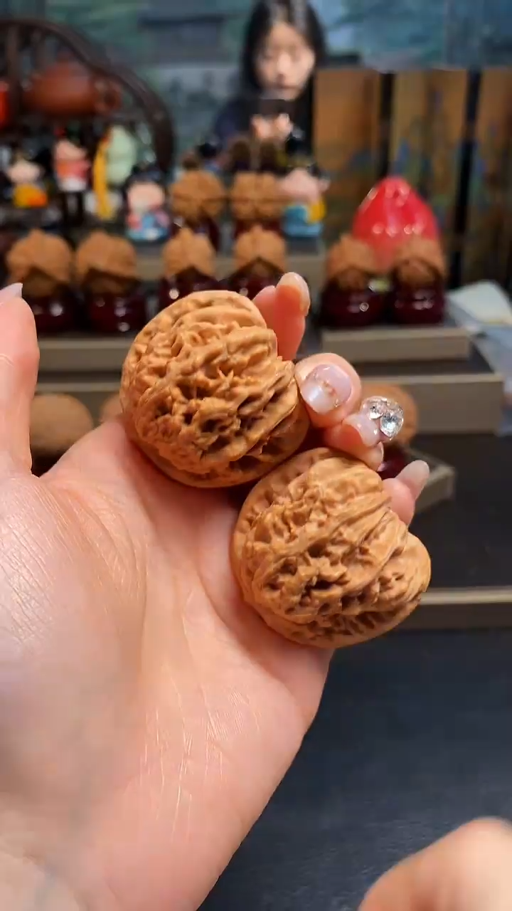 【闪购商品】文玩核桃吊坠A629霞云岭41