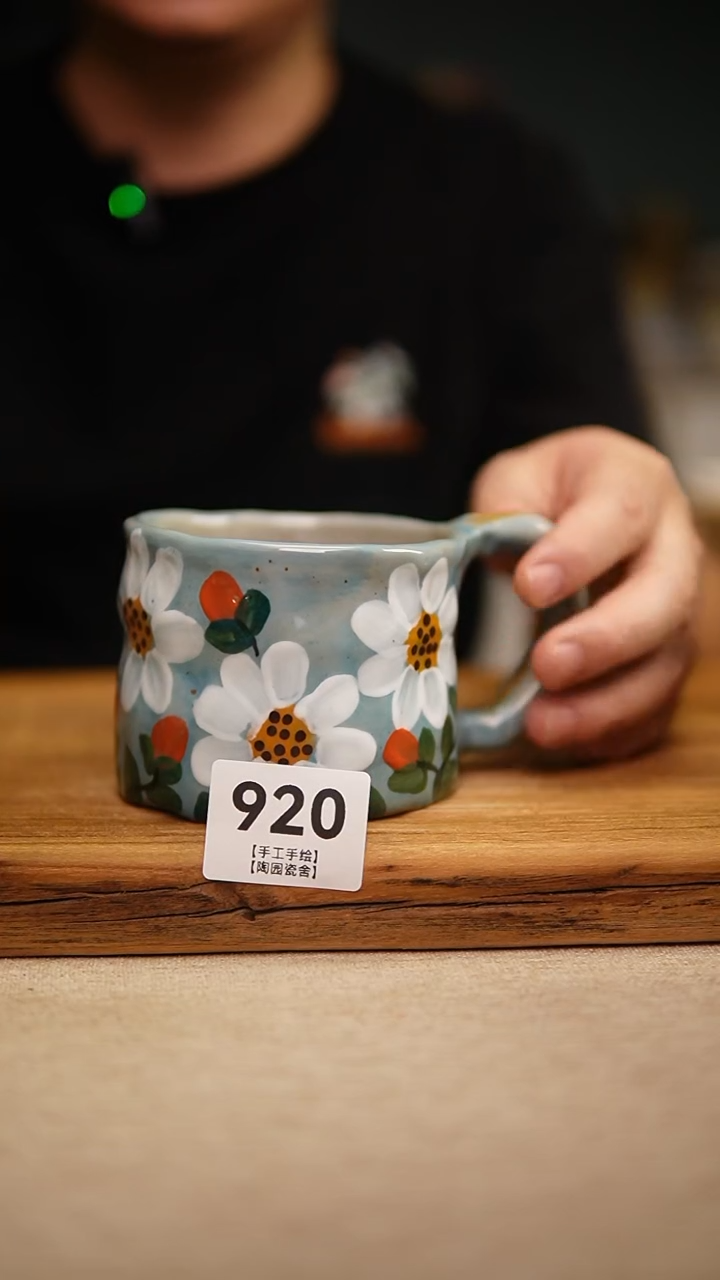 @@陶园瓷舍@@纯手工手绘@高温釉下彩