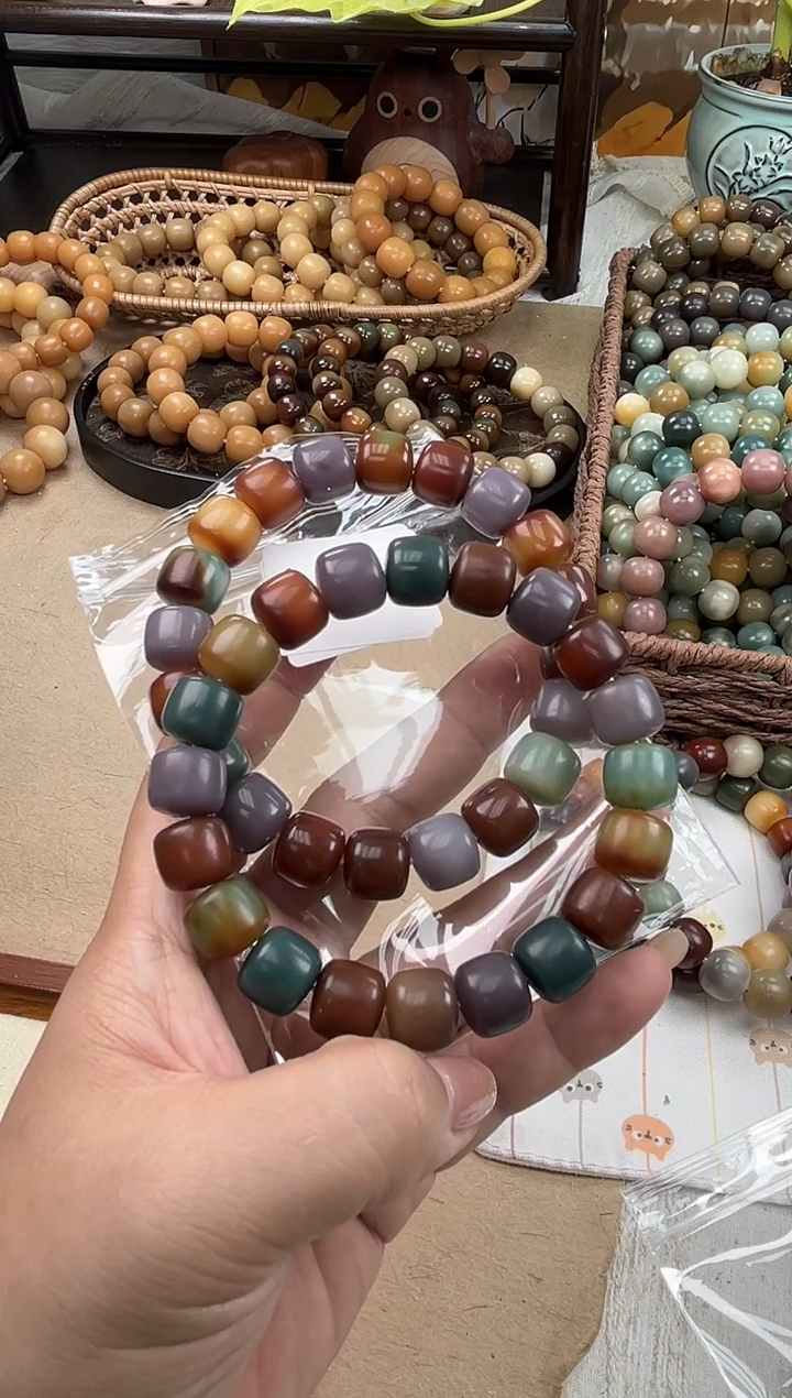手串菩提根/象牙果a476 卡13 干磨+机抛
