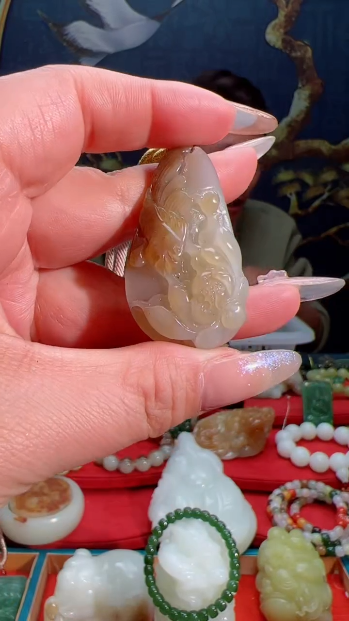 【闪购商品】和田玉吊坠未镶嵌1