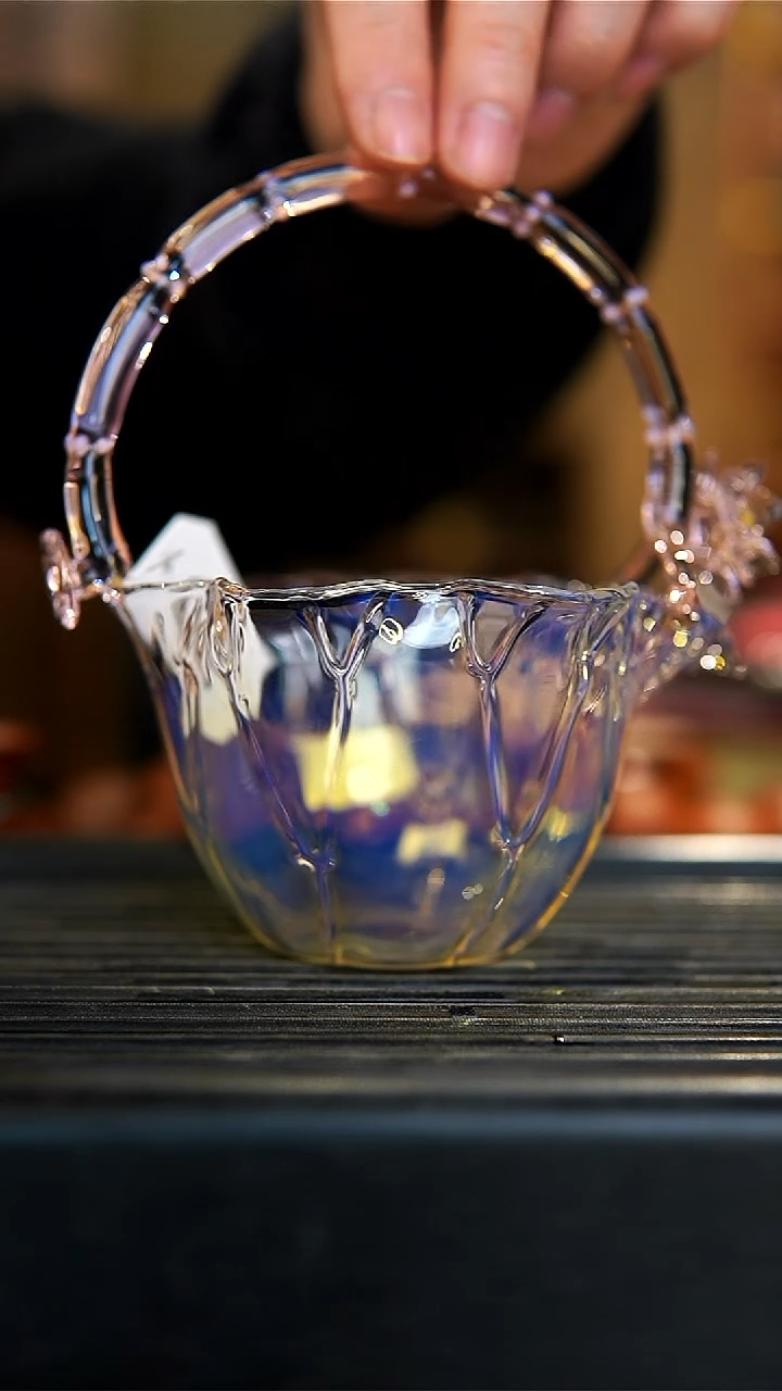 【闪购商品】瓷片提梁公道杯炸了可