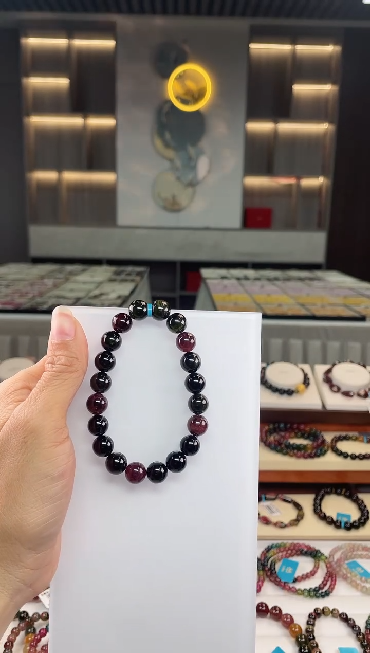 【闪购商品】碧玺单圈手串未镶嵌（多样性发一条）Q