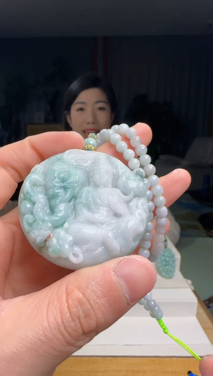 【闪购商品】翡翠吊坠(赠链)未镶嵌DY@@60B7J14541A